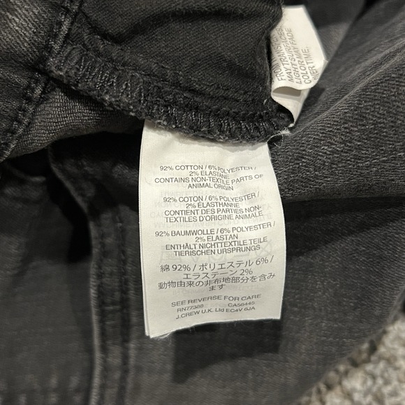 Madewell Jeans Womens 26 Black Cali Demi Bootcut Button Fly Dark Wash Denim - Picture 5 of 11